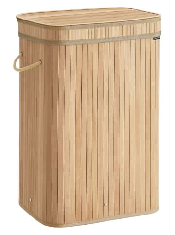 Songmics Wasmand lichtbruin - (B)42,5 x (H)61 x (D)31,5 cm