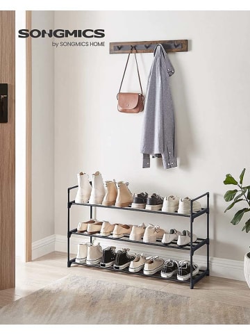 Songmics Schoenenkast zwart - (B)92 x (H)54 x (D)30 cm