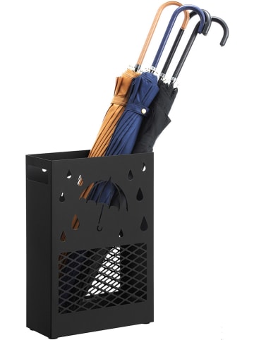 Songmics Paraplustandaard zwart - (B)28 x (H)41 x (D)12 cm