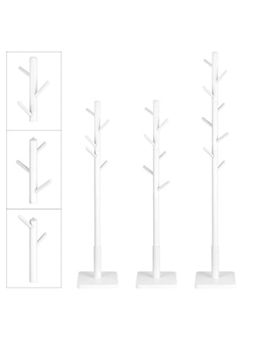 Songmics Kledingrek wit - (B)30 x (H)175 x (D)30 cm