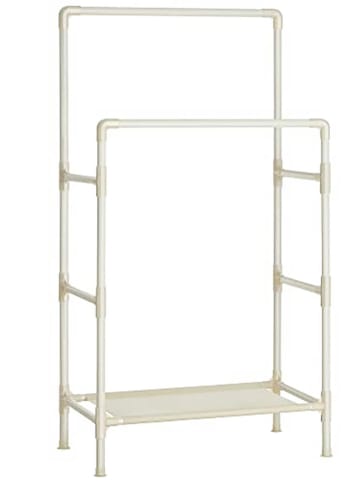 Songmics Kleiderständer in Weiß - (B)83 x (H)157 x (T)45 cm
