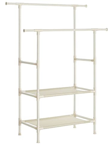 Songmics Kleiderständer in Weiß - (B)114 x (H)171 x (T)45 cm