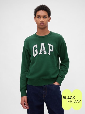 GAP Sweter w kolorze zielonym