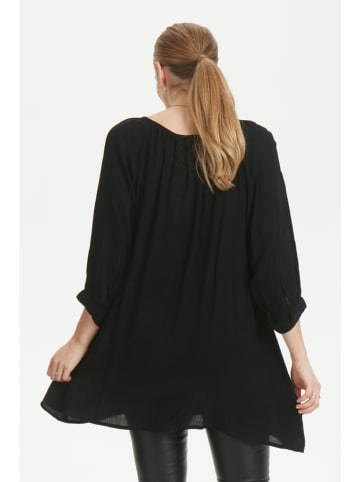 Kaffe Tunika in Schwarz