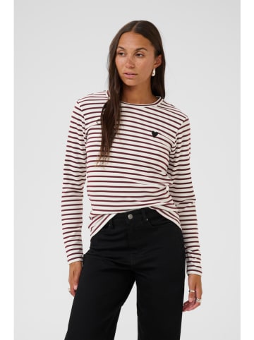 Kaffe Longsleeve in Weiß