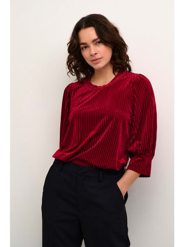Kaffe Bluse in Bordeaux