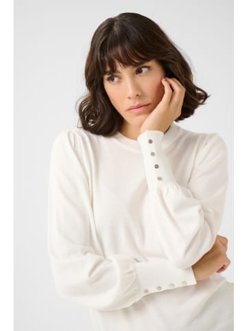 Kaffe Pullover in Weiß