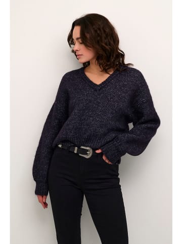 Kaffe Pullover in Dunkelblau