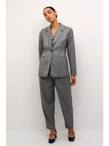 Kaffe Spodnie w kolorze szarym