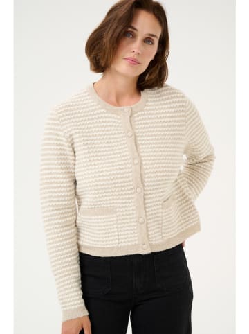 Kaffe Cardigan in Beige