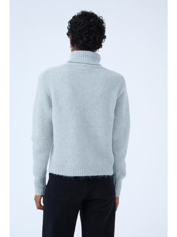 Kaffe Rollkragenpullover in Hellblau