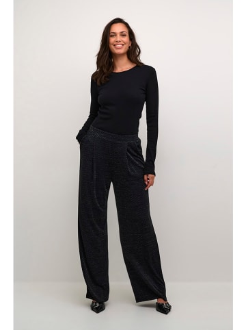 Kaffe Spodnie w kolorze czarnym