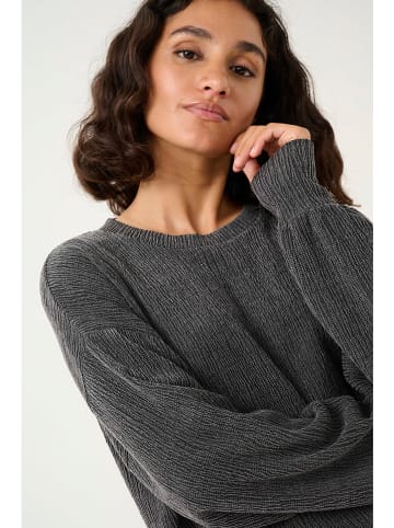 Kaffe Pullover "Olga" in Grau
