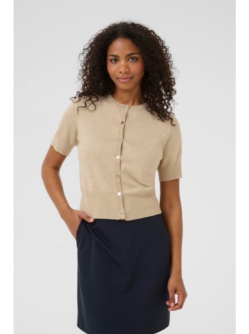 Kaffe Cardigan in Beige
