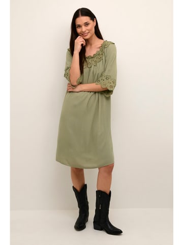 Cream Kleid in Khaki