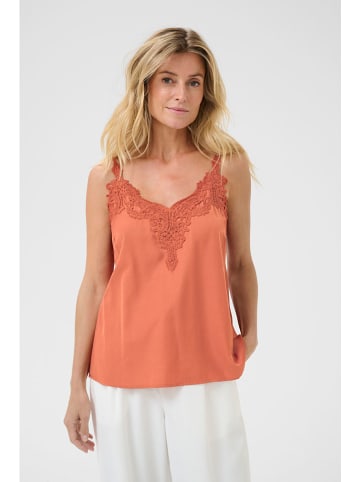 Cream Blousetop "Anna" oranje