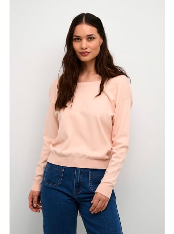 Cream Pullover "Dela" in Apricot