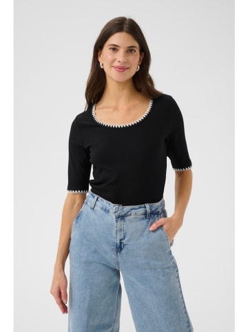 Kaffe Shirt in Schwarz