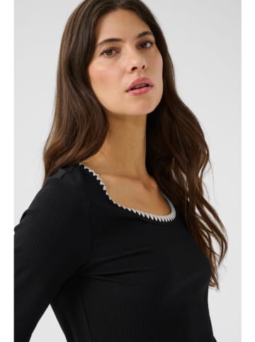 Kaffe Shirt in Schwarz