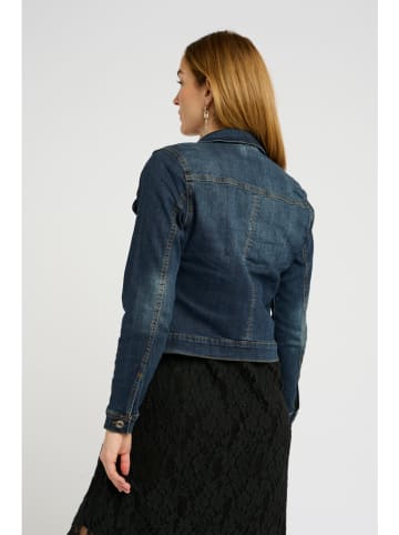 Kaffe Jeansjacke in Dunkelblau