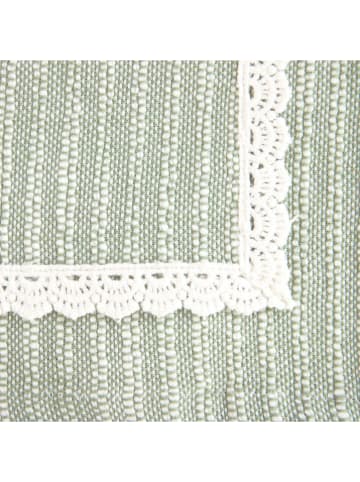 Homla Tafelloper "Aniza" groen - (L)160 x (B)40 cm