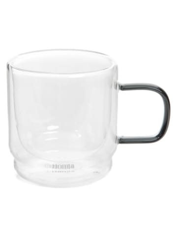 Homla Kubki (2 szt.) "Cembra Retro" w kolorze zielonym - 320 ml