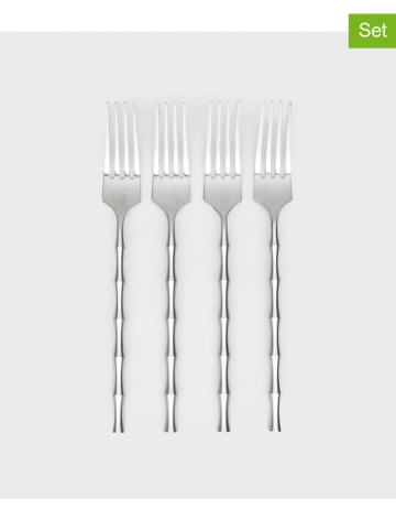 Homla 4-delige set: roestvrijstalen vorken - (L)20 cm