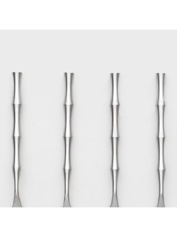 Homla 4er-Set: Edelstahl-Teelöffel - (L)14,2 cm