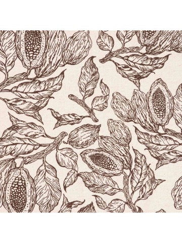 Homla Tischläufer ''Keith'' in Creme/ Braun - (L)160 x (B)40 cm