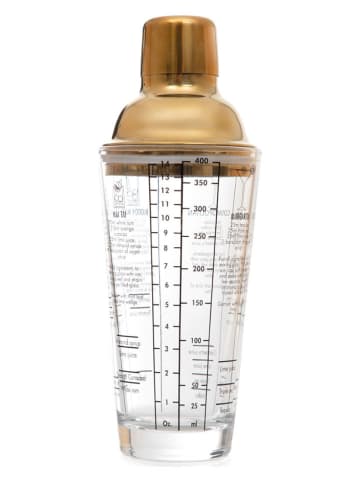 Homla Shaker "Alcole" w kolorze złotym do koktajli - 400 ml