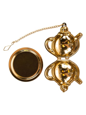 Homla Teesieb ''Jalo'' in Gold - (L)6 x (B)5 cm