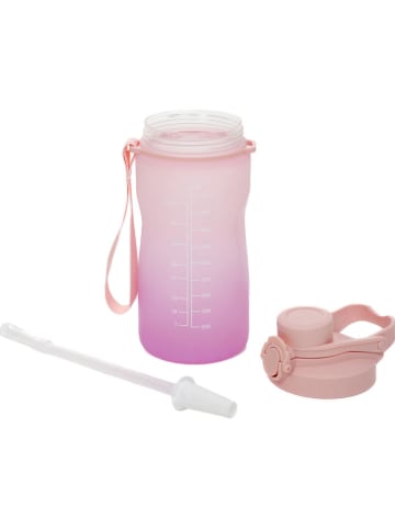 Homla Trinkflasche "Ombre" in Rosa/ Lila - 1,2 l