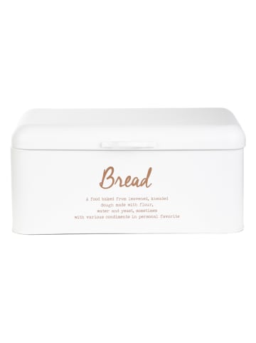 Homla Broodtrommel "Escille" wit - (B)33 x (H)15 x (D)19 cm