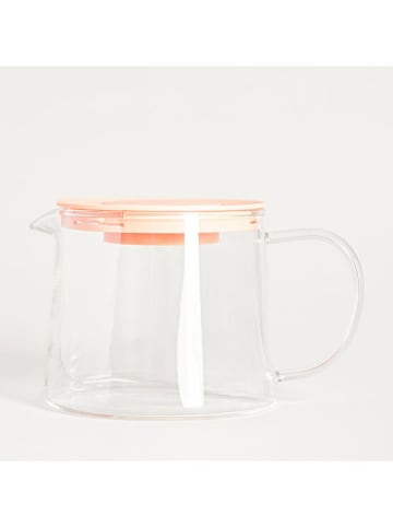 Homla Teekanne "Milbo" in Transparent/ Orange - 1 l