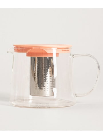 Homla Teekanne "Milbo" in Transparent/ Orange - 1 l