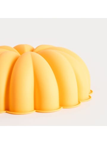 Homla Bakvorm "Ghost Twon" geel - Ø 25 cm