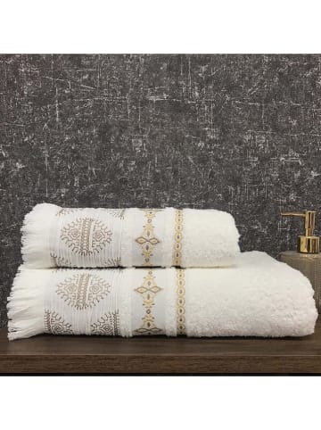 Homla Duschtusch "Solta" in Creme - (L)130 x (B)70 cm