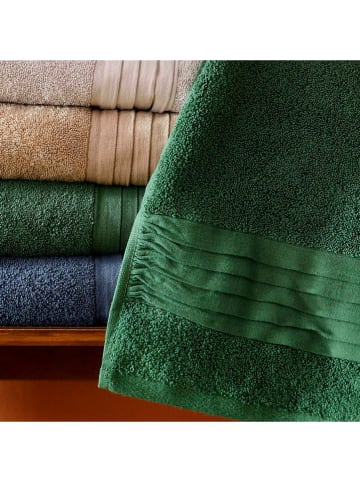 Homla Handdoek "Maride" groen - (L)90 x (B)50 cm