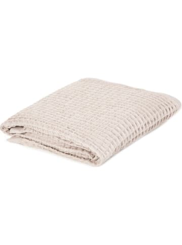 Homla Ręcznik kąpielowy "Vaffel" w kolorze beżowym - 150 x 100 cm