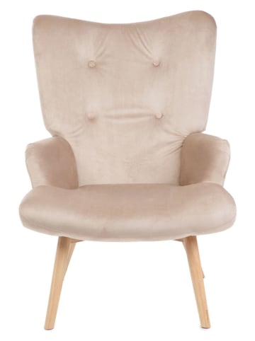 Homla Fauteuil "Moss" beige - (B)70 x (H)95 x (D)55 cm