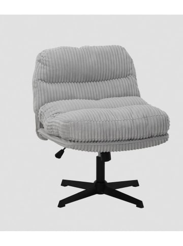 Homla Fauteuil "Cordivo" grijs - (B)66 x (H)83 x (D)71 cm