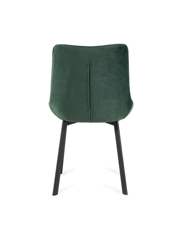 Homla Stuhl "Colin" in Grün - (B)53 x (H)88 x (T)61 cm