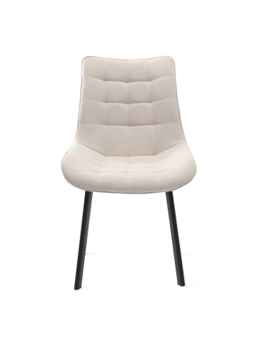 Homla Krzesło "Colin" w kolorze kremowym - 53 x 88 x 61 cm