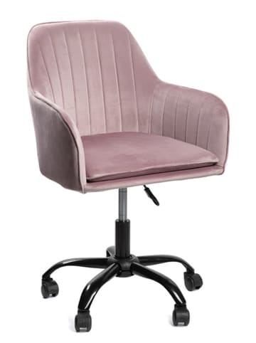 Homla Krzesło "Teill" w kolorze jasnoróżowym - 55 x 90 x 54 cm