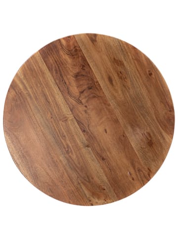 Homla Salontafel "Ren" bruin/zwart - (H)60 x Ø 40 cm