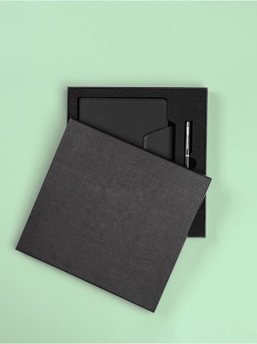 Homla 2tlg. Büro-Set "Oslo" in Schwarz