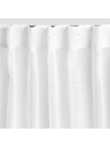 Homla Vorhang "Sila" in Weiß - (L)250 x (B)140 cm