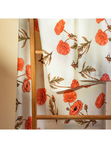 Homla Woondeken "Meadow Flowers" wit/lichtroze - (L)170 x (B)130 cm