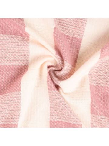 Homla Wohndecke "Fairlie" in Creme/ Rosa - (L)200 x (B)150 cm