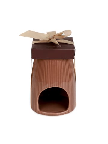 Homla 5-delige set: geurlamp & geurwas "Fires" bruin